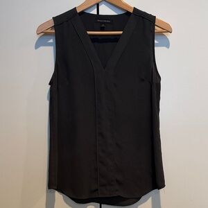 Banana Republic Sleeveless Black Top